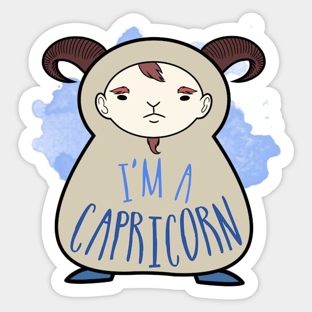 I'm a Capricorn Sticker by omai